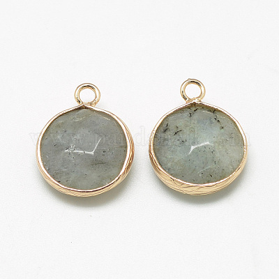 Природные подвески лабрадорита X-G-Q964-12G-1