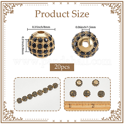 Бусины из сплава 20 шт. FIND-PA0001-12-1