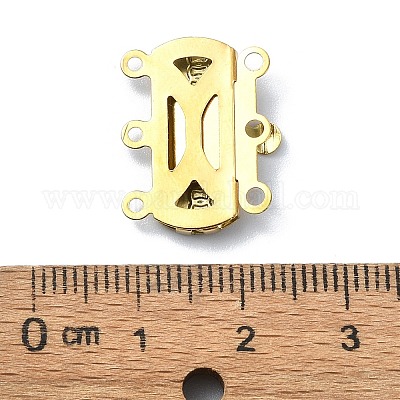 Ионное покрытие (IP) нержавеющая сталь 304 застежка-коробка STAS-Q318-01G-1