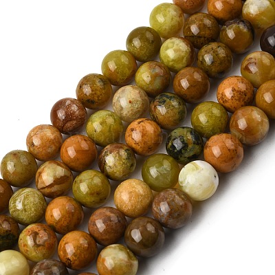 Естественный зеленый опал бисер нитей G-K245-A17-A05-01-1