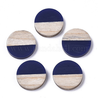 Кабошоны из смолы и дерева RESI-R425-05B-1