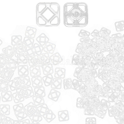 100 пара пластиковых кнопок BUTT-CY0001-03-1