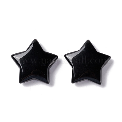 Природные обсидиана бусы G-E574-01F-1