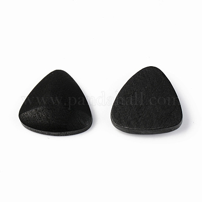 Крашеные кабошоны из натурального дерева WOOD-T021-47B-1