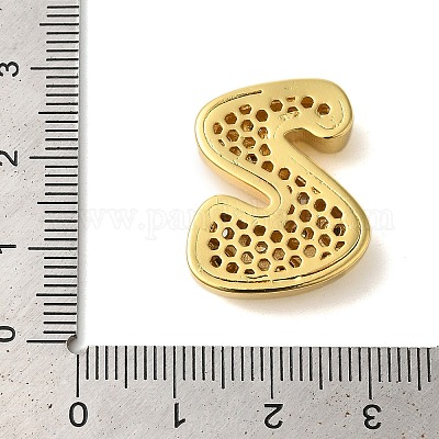 Покрытие стойки латунь микро паве прозрачные перданты из кубического циркония KK-C067-11G-Z-1