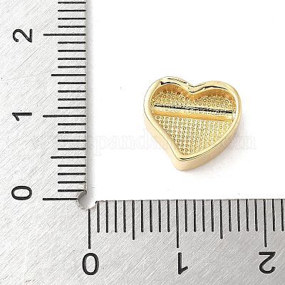 Стойки обшивки латунные бусины KK-S522-21G-1