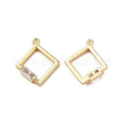 Латунь подвески циркония кубической KK-M233-41G-1