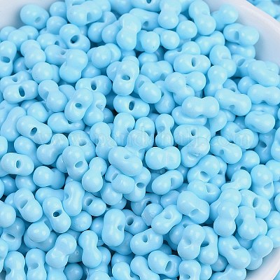 Выпечка краска стеклянные бусины SEED-K010-A20-1