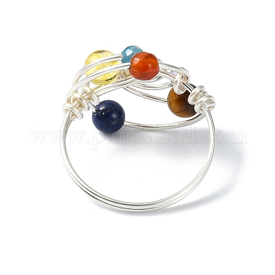 Кольцо на палец Vortex RJEW-TA00101-02-1