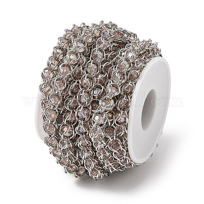 Цепи из нержавеющей стали 304 со стеклянными звеньями CHS-L029-10P-05-1