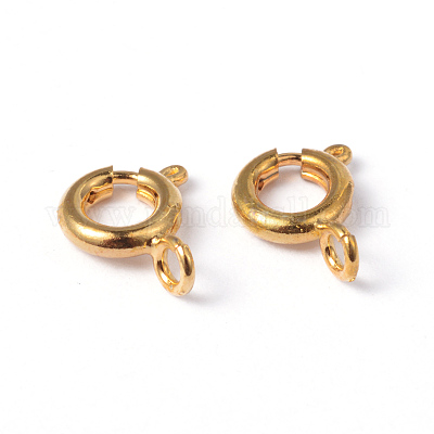 Латунная застежка пружинного кольца EC095-G-1