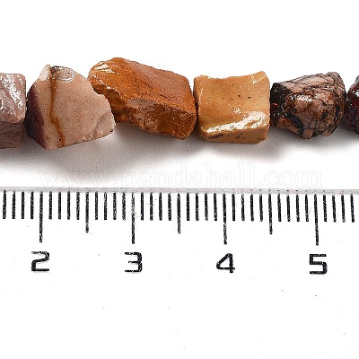 Необработанные грубые нити натуральных бусин мукаита G-P528-B01-02-1