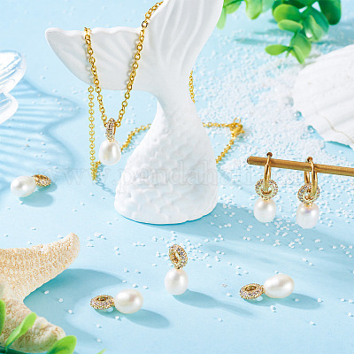 Подвески из натурального культивированного пресноводного жемчуга PALLOY-TAC0178-1