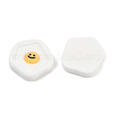 Кабошоны из смолы с изображением смайлика CRES-S372-01F-1