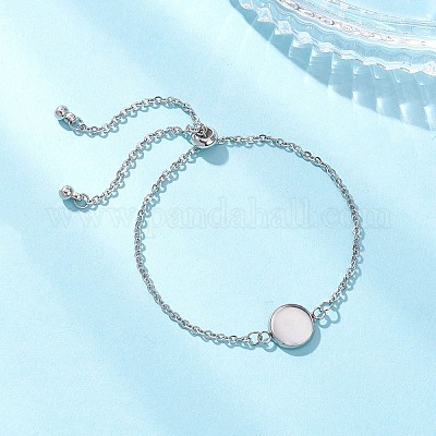 Изготовление браслета-слайдера из нержавеющей стали 304 BJEW-JB12959-01-1