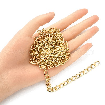 Алюминиевые скрученные бордюрный цепи&nbsp;CHA-YW0001-07G-1