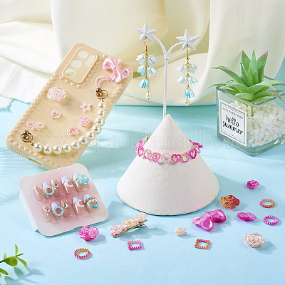 Непрозрачные бусины из абс-пластика FIND-TAC0016-33C-1