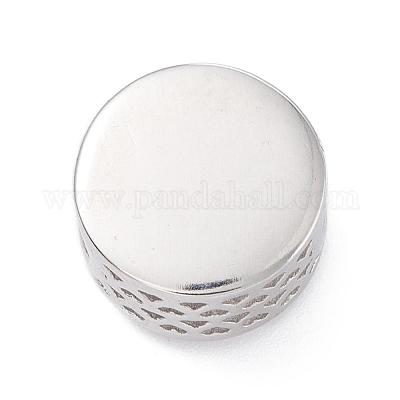 Европейские бусины из нержавеющей стали 304 STAS-O097-100A-1