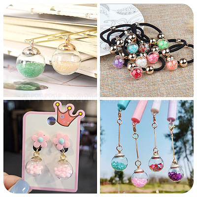 Подвески из прозрачного стекла GLAA-TA0003-07-1