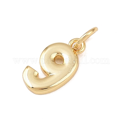 Латунь подвески KK-G544-10G-09-1