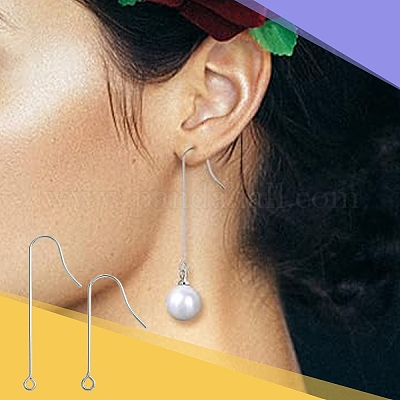 100 шт. 3 стиля крючков для сережек из хирургической нержавеющей стали 316 FIND-YW0005-50-1