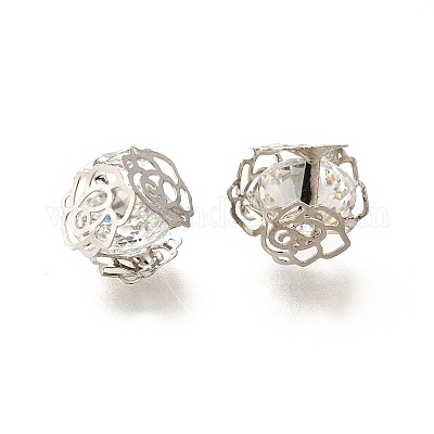 Латунные микро проложить кубического циркония подвески KK-M312-27P-1