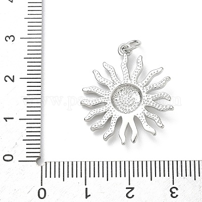 Латунные подвески KK-P330-02B-P-1