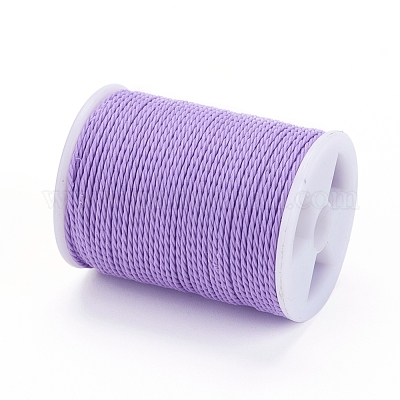 Круглый вощеный полиэфирный шнур X-YC-G006-01-1.0mm-11-1
