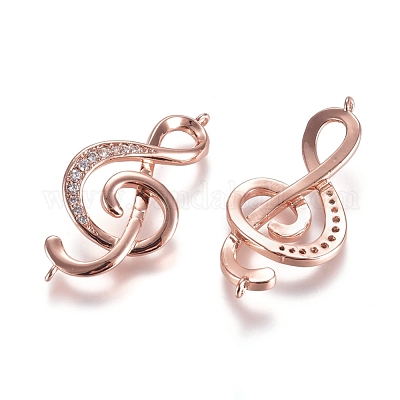 Соединители из латуни с микрочастицами и кубическим цирконием ZIRC-K081-67RG-1