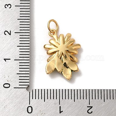 Латунь эмаль подвески KK-K358-02A-G-1