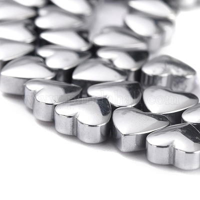 Немагнитные синтетический гематит бисер пряди G-B014-10A-03-1