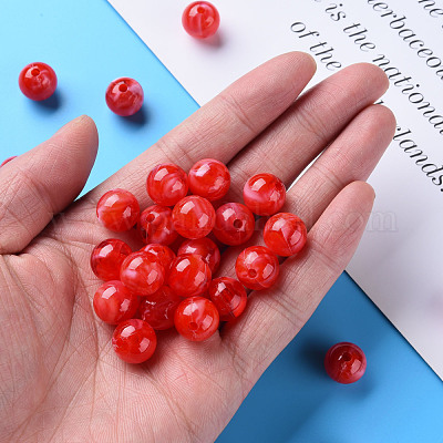 Акриловые бусины MACR-S375-001D-05-1