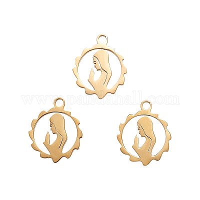 Подвески из нержавеющей стали 304 STAS-CJC0001-01G-1