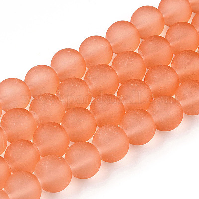 Прозрачные стеклянные бусины&nbsp;LS-GLAA-S031-10mm-33-1-1