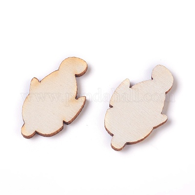 Тема морского мира деревянные кабошоны WOOD-I003-09-1