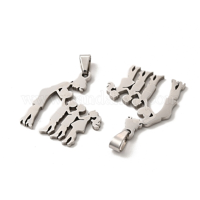 Не тускнеющие подвески из нержавеющей стали на день матери/день учителя 201 STAS-K251-026P-1