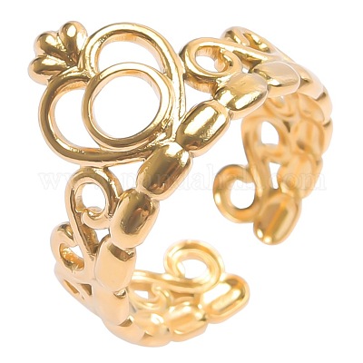 Модные манжеты из нержавеющей стали 304 FS-WG08AB3-03-1