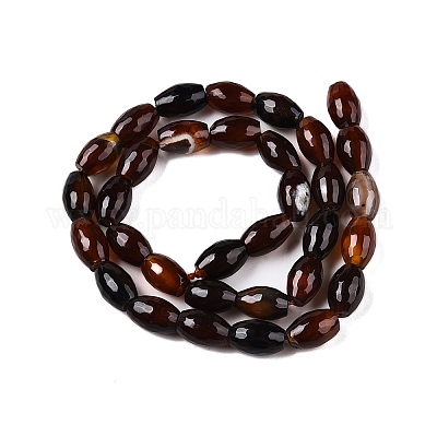 Природный агат бисер нитей G-T138-180B-1