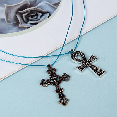 Вощеный шнур полиэстера YC-0.5mm-110-1