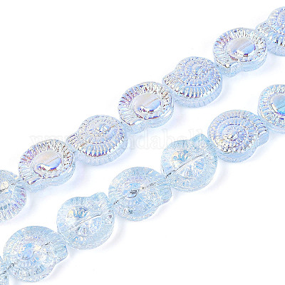 Гальванизируйте прозрачное стекло бисер нитей EGLA-S190-05H-1