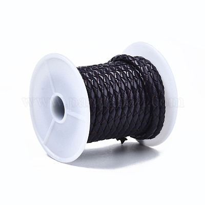 Плетеный шнур коровья кожа NWIR-N005-01G-4mm-1