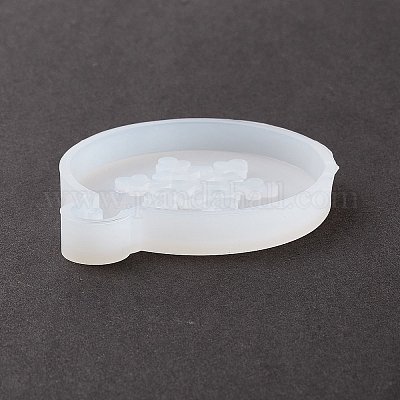 Рождественская тема diy плоская круглая с кулоном в виде снежинки силиконовые Молды DIY-F114-34-1