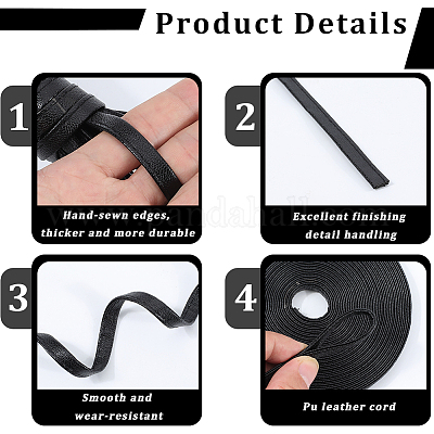 PU кожаный шнур&nbsp;OCOR-WH20016-03B-02-1