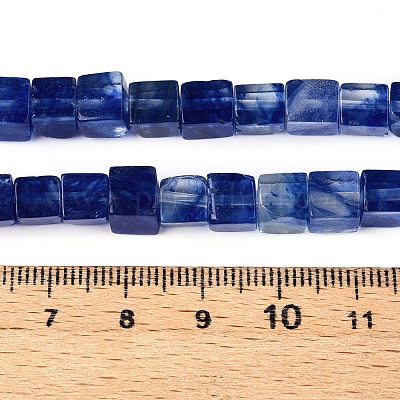 Синий арбуз камень стеклянные бусы пряди G-T139-6x6-22A-1