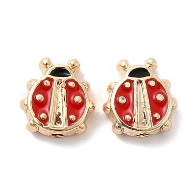 Латунь эмаль бисера&nbsp;KK-A277-18G-1