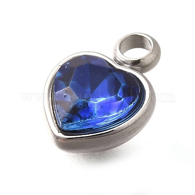 Нержавеющая сталь 304 с подвесками из стразов STAS-Q346-01P-02-1