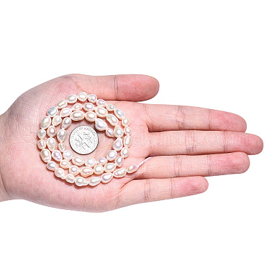 Натуральный жемчуг в стиле барокко PEAR-S020-F01-01-1