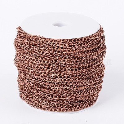 Латунные витой цепочки CHC-Q001-5x4mm-R-1