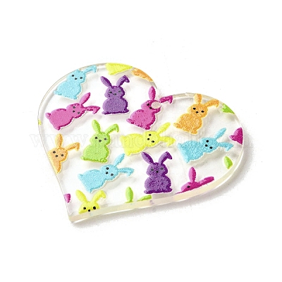 Акриловые подвески на пасхальную тематику OACR-S003-07B-1