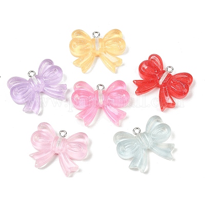 Прозрачные смоляные подвески RESI-D016-05-1